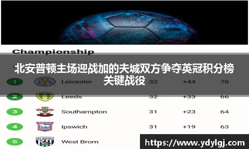 北安普顿主场迎战加的夫城双方争夺英冠积分榜关键战役